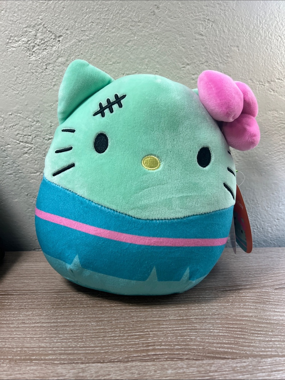 9" Hello Kitty Frankenstein Monster Squishmallows 2022 Halloween Plush Doll Gift